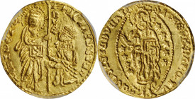 Italian States (including Papal and Vatican City)

ITALY. Venice. Ducat, ND (1400-13). Michele Steno. PCGS MS-64 Gold Shield.

Fr-1230. Weight: 3....