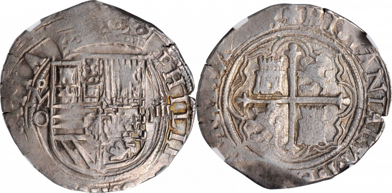 Cobs

MEXICO. Cob 4 Reales, ND (1556-98)-Mo O. Mexico City Mint. Philip II. NG...