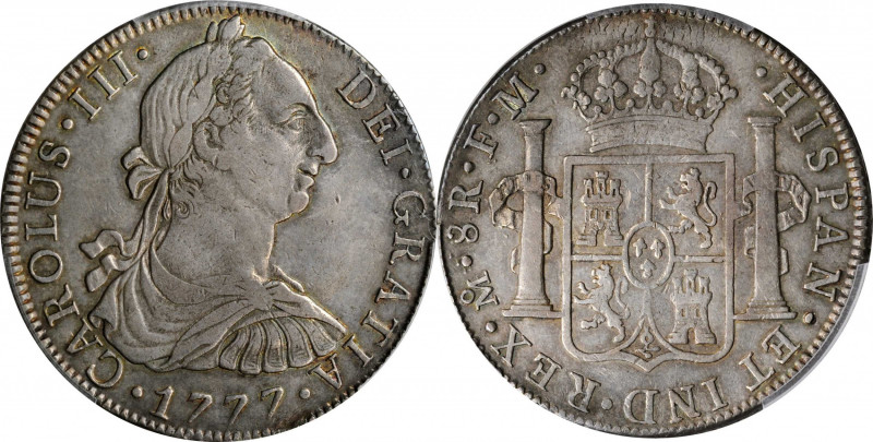 Portraits

MEXICO. 8 Reales, 1777-Mo FM. Mexico City Mint. Charles III. PCGS G...