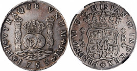 PERU

PERU. 8 Reales, 1753-LM J. Lima Mint. Ferdinand VI. NGC EF-45.

KM-55.1. Sporting a fairly deep cabinet tone, this charming, lightly handled...