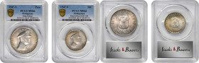 PHILIPPINES

PHILIPPINES. Duo of Silver Denominations (2 Pieces), 1947-S. San Francisco Mint. Both PCGS MS-66 Gold Shield Certified.

Both example...