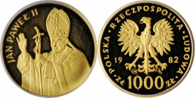 POLAND

POLAND. 1000 Zlotych, 1982-CHI. Valcambi Mint. ICG PROOF-61 Deep Cameo.

Fr-130; KM-Y-138; Par-338. Mintage: 1,700. Struck to commemorate ...