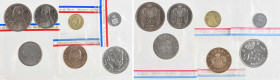 Monaco, Louis II et Rainier III, lot de 7 essai de 1 centime à 20 francs, 1945-1979 Paris
FDC, Divers métaux, 50,10 g
Poids donné pour l'ensemble. L...