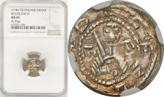 Medieval coins Poland
POLSKA / POLAND / POLEN / SCHLESIEN / GERMANY

BolesE�aw IV KD�dzierzawy (1146-1173) Denar 1157-1166 NGC MS63 - BEAUTIFUL 
...