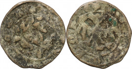 Medieval coins Poland
POLSKA / POLAND / POLEN / SCHLESIEN / GERMANY

Kazimierz III Wielki (1333-1370). Denar, KrakC3w / Cracow 

Aw.: GE�owa w ko...
