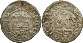 Medieval coins Poland
POLSKA / POLAND / POLEN / SCHLESIEN / GERMANY

WE�adysE�aw JagieE�E�o (1386-1434). Half Grosz (Groschen) (1401-1402), KrakC3w...