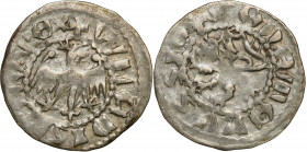 Medieval coins Poland
POLSKA / POLAND / POLEN / SCHLESIEN / GERMANY

WE�adysE�aw JagieE�E�o (1386-1399). Kwartnik ruski, Lviv / Lemberg - RARITY R4...