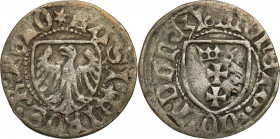 Medieval coins Poland
POLSKA / POLAND / POLEN / SCHLESIEN / GERMANY

Kazimierz IV JagielloE�czyk (1446-1492). Szelag (Schilling), Gdansk / Danzig ...