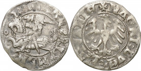 Medieval coins Poland
POLSKA / POLAND / POLEN / SCHLESIEN / GERMANY

Alexander JagielloE�czyk (1501-1506). Half Grosz (Groschen) litewski bez daty,...