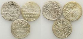 Sigismund I Old
POLSKA/ POLAND/ POLEN / POLOGNE / POLSKO

Zygmunt I Stary. Grosz (Groschen) 1527, 1528, 1529, KrakC3w / Cracow, group 3 coins 

O...
