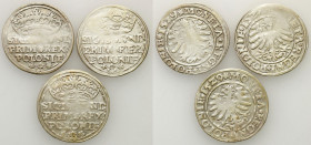 Sigismund I Old
POLSKA/ POLAND/ POLEN / POLOGNE / POLSKO

Zygmunt I Stary. Grosz (Groschen) 1527, 1529, KrakC3w / Cracow, group 3 coins 

Obiegow...