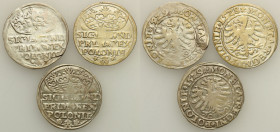 Sigismund I Old
POLSKA/ POLAND/ POLEN / POLOGNE / POLSKO

Zygmunt I Stary. Grosz (Groschen) 1528, 1529, KrakC3w / Cracow, group 3 coins 

Obiegow...