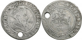 Sigismund II August
POLSKA/ POLAND/ POLEN/ LITHUANIA/ LITAUEN

Zygmunt II August. Szostak - 6 groszy (Groschen) 1562, Wilno / Vilnius - RARITY 

...