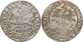 Sigismund II August
POLSKA/ POLAND/ POLEN/ LITHUANIA/ LITAUEN

Zygmunt II August. Half Grosz (Groschen) 1560, Wilno / Vilnius 

KoE�cC3wki napisC...
