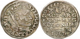 COLLECTION of Polish 3 grosze
POLSKA/ POLAND/ POLEN/ LITHUANIA/ LITAUEN

Stefan Batory. Trojak - 3 grosze (Groschen) 1584, Olkusz - RARE 

Warian...