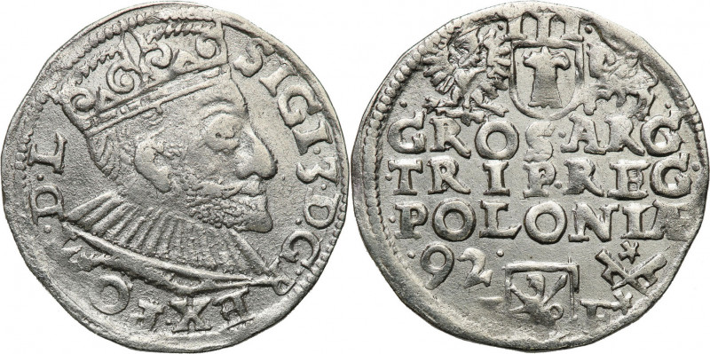 COLLECTION of Polish 3 grosze
POLSKA/ POLAND/ POLEN/ LITHUANIA/ LITAUEN

Zygm...