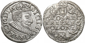 COLLECTION of Polish 3 grosze
POLSKA/ POLAND/ POLEN/ LITHUANIA/ LITAUEN

Zygmunt III Waza. Trojak - 3 grosze (Groschen) 1594, Poznan / Posen 

Wy...