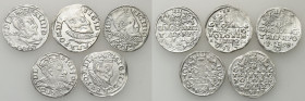 COLLECTION of Polish 3 grosze
POLSKA/ POLAND/ POLEN/ LITHUANIA/ LITAUEN

Zygmunt III Waza. Trojak - 3 grosze (Groschen) 1594-1598, Poznan / Posen, ...