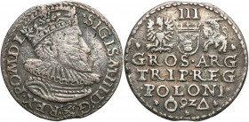 COLLECTION of Polish 3 grosze
POLSKA/ POLAND/ POLEN/ LITHUANIA/ LITAUEN

Zygmunt III Waza. Trojak - 3 grosze (Groschen) 1594, Malbork 

Na dole r...