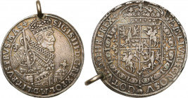 Sigismund III Vasa 
POLSKA/ POLAND/ POLEN/ LITHUANIA/ LITAUEN

Zygmunt III Waza. Taler (Thaler) 1629, Bydgoszcz 

Aw.: PC3E�postaD� krC3la w praw...