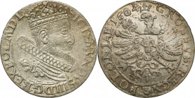 Sigismund III Vasa 
POLSKA/ POLAND/ POLEN/ LITHUANIA/ LITAUEN

Zygmunt III Waza. Grosz (Groschen) 1604, KrakC3w / Cracow 

Herb Lewart w tarczy.D...
