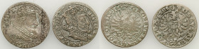 Sigismund III Vasa 
POLSKA/ POLAND/ POLEN/ LITHUANIA/ LITAUEN

Zygmunt III Waza. Grosz (Groschen) 1604, 1606 KrakC3w / Cracow, group 2 coins 

Ci...