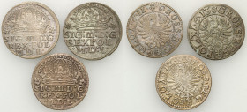 Sigismund III Vasa 
POLSKA/ POLAND/ POLEN/ LITHUANIA/ LITAUEN

Zygmunt III Waza. Grosz (Groschen) 1611, 1612, 1613 KrakC3w / Cracow, group 3 coins ...