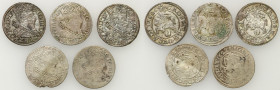 Sigismund III Vasa 
POLSKA/ POLAND/ POLEN/ LITHUANIA/ LITAUEN

Zygmunt III Waza. Grosz (Groschen) 1626, 1627, Wilno / Vilnius group 5 coins 

Zes...