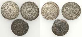 Sigismund III Vasa 
POLSKA/ POLAND/ POLEN/ LITHUANIA/ LITAUEN

Zygmunt III Waza. Ternar 1627, Poznan / Posen, Szelag (Schilling), group 3 coins 
...