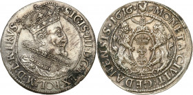 Sigismund III Vasa 
POLSKA/ POLAND/ POLEN/ LITHUANIA/ LITAUEN

Zygmunt III Waza. Ort 18 groszy (Groschen) 1616, Gdansk / Danzig 

Wariant z popie...