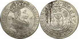 Sigismund III Vasa 
POLSKA/ POLAND/ POLEN/ LITHUANIA/ LITAUEN

Zygmunt III Waza. Ort 18 groszy (Groschen) 1623, Gdansk / Danzig 

Na awersie koE�...