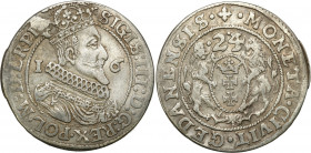 Sigismund III Vasa 
POLSKA/ POLAND/ POLEN/ LITHUANIA/ LITAUEN

Zygmunt III Waza. Ort 18 groszy (Groschen) 1624, Gdansk / Danzig 

Przebita data n...