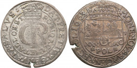 John II Casimir 
POLSKA/ POLAND/ POLEN/ LITHUANIA/ LITAUEN

Jan II Kazimierz. Tymf (zE�otC3wka), 1663, Lviv / Lemberg - RARE 

Mennica lwowska, m...