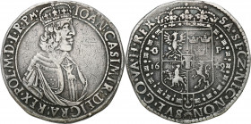 John II Casimir 
POLSKA/ POLAND/ POLEN/ LITHUANIA/ LITAUEN

Jan II Kazimierz. Taler (Thaler) koronny 1649, KrakC3w / Cracow - RARITY R7-R8 

Aw.:...
