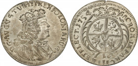 Augustus III the Sas 
POLSKA/ POLAND/ POLEN/ LITHUANIA/ LITAUEN

August III Sas. Ort 18 groszy (Groschen) 1754 Lipsk, naE�ladownictwo - BEAUTIFUL ...