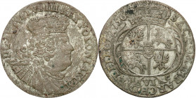 Augustus III the Sas 
POLSKA/ POLAND/ POLEN/ LITHUANIA/ LITAUEN

August III Sas. Szostak - 6 groszy (Groschen) 1756, Lipsk 

Wariant z szerokim p...