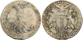 Augustus III the Sas 
POLSKA/ POLAND/ POLEN/ LITHUANIA/ LITAUEN

August III Sas. Ort 18 groszy (Groschen) 1760, Gdansk / Danzig - RARE variaty 

...