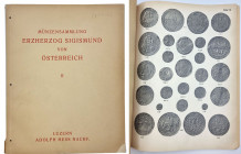 Numismatic literature
POLSKA / POLAND / POLEN / POLOGNE / POLSKO

Katalog aukcyjny Adolph Hess Nachfolger - Mnzensammlung Erzherzog Sigismund von O...