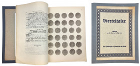 Numismatic literature
POLSKA / POLAND / POLEN / POLOGNE / POLSKO

Katalog aukcyjny Leo Hamburger Vierteltaler Auktion am 30. Juni und 1. Juli 1924 ...