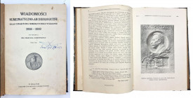 Numismatic literature
POLSKA / POLAND / POLEN / POLOGNE / POLSKO

News Numizmatyczno-Archeologiczne 1918/1919 in one volume 

Stron 152 + spis ar...