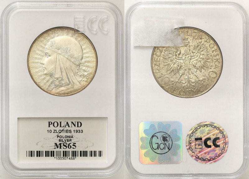 Poland II Republic
POLSKA / POLAND / POLEN / POLOGNE / POLSKO

II RP. 10 zlot...