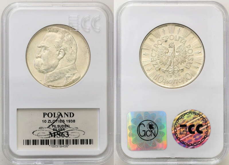 Poland II Republic
POLSKA / POLAND / POLEN / POLOGNE / POLSKO

II RP. 10 zlot...