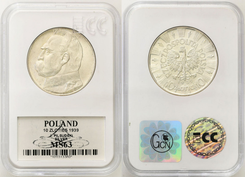 Poland II Republic
POLSKA / POLAND / POLEN / POLOGNE / POLSKO

II RP. 10 zlot...