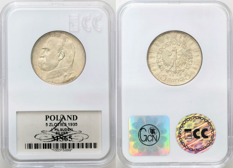 Poland II Republic
POLSKA / POLAND / POLEN / POLOGNE / POLSKO

II RP. 5 zloty...