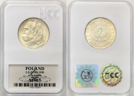Poland II Republic
POLSKA / POLAND / POLEN / POLOGNE / POLSKO

II RP. 5 zlotych 1936 PiE�sudski GCN MS65 - VERY NICE 

PiD�knie zachowana moneta ...
