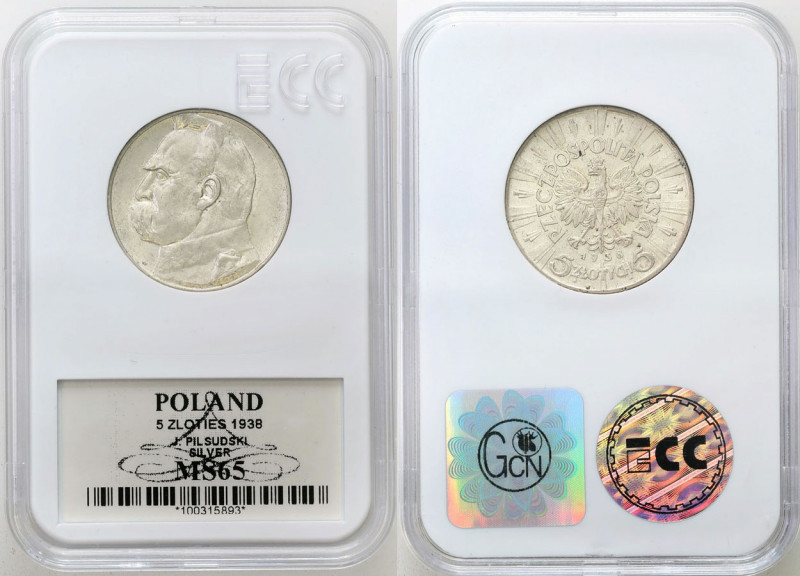 Poland II Republic
POLSKA / POLAND / POLEN / POLOGNE / POLSKO

II RP. 5 zloty...