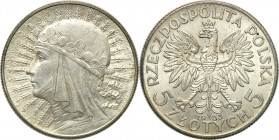Poland II Republic
POLSKA / POLAND / POLEN / POLOGNE / POLSKO

II RP. 5 zlotych 1933 Womens Head 

Bardzo E�adny, menniczej E�wieE