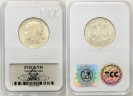 Poland II Republic
POLSKA / POLAND / POLEN / POLOGNE / POLSKO

II RP. 5 zlotych 1934 Womens Head bez znaku 

Atrakcyjny egzemplarz z duE