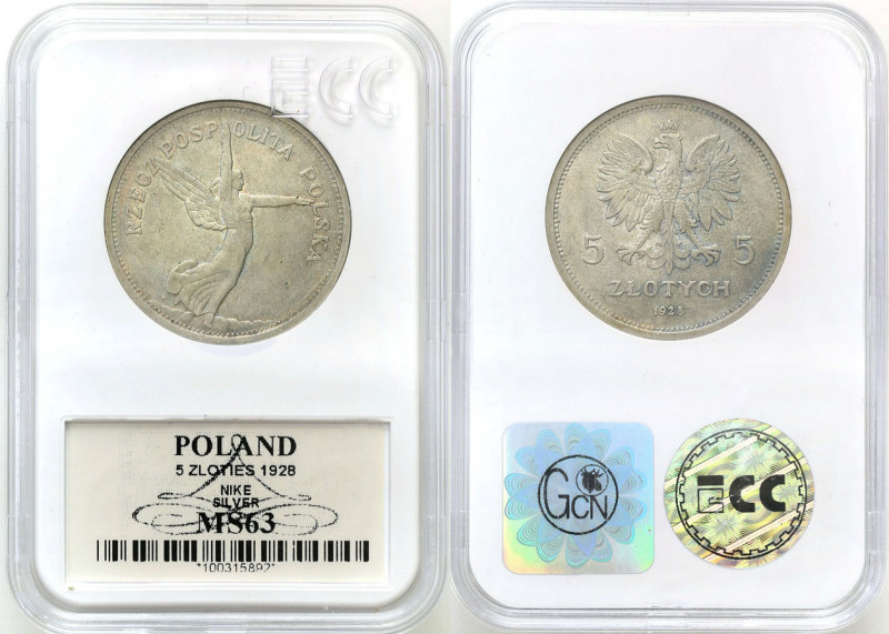 Poland II Republic
POLSKA / POLAND / POLEN / POLOGNE / POLSKO

II RP. 5 zloty...