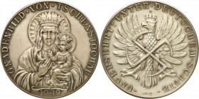 Poland II Republic
POLSKA / POLAND / POLEN / POLOGNE / POLSKO

5 zlotych 1928/39 Matka Boska CzD�stochowska (medal) - napis na obrzeE